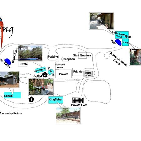 Birdsong Cottages Модимоле Екстериор снимка